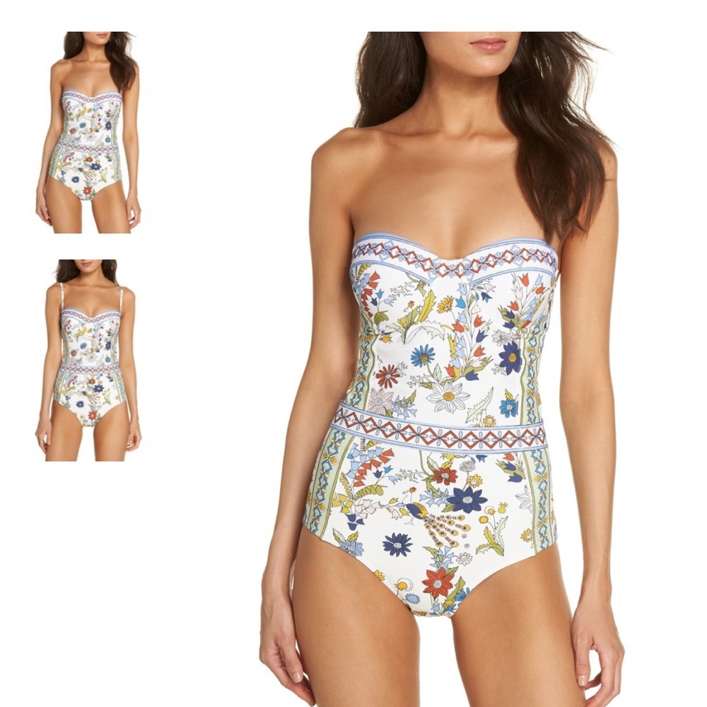 TORY BURCH Meadow Folly one piece swimsuit